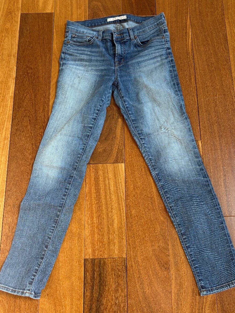 J Brand medium wash skinny songbird 5 pocket jeans